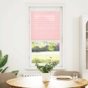  plisségardin Rosa 65x100 cm Stoff Bredde 64,4 Polyester