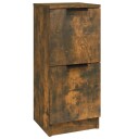 vidaXL Skjenk røkt eik 30x30x70 cm konstruert tre