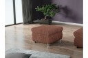 Cerys Fotpall 60 cm - Rosa