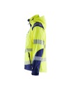 Blåkläder 449125133399M Softshelljakke varselgul/svart Str . M