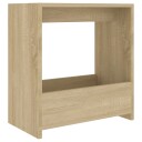 vidaXL Sidebord sonoma eik 50x26x50 cm sponplate