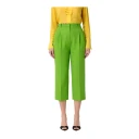 Elisabetta Franchi Dame Bukser Grønn XS,