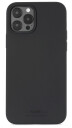 Holdit iPhone 12 / 12 Pro Soft Touch Silikon Deksel - Svart