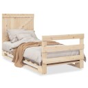  Sengeramme med hodegavl 90x200 cm heltre furu 3281556