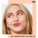 Maybelline Fit Me Matte + Poreless Foundation 102 Fair Ivory 30 ml - Dermatologisk Testet