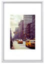 DÃRR New York Billedramme Plast 13x18cm Hvid