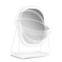Gillian Jones Mirror With LED Light and Tray White