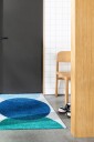 Heymat Spot Blue dørmatte 85x115 cm