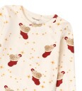 That"s Mine Emilio Homewear Set   Cream   98CM/3Y