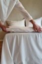Borås Cotton Superior laken percale 270x270 Hvit