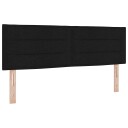  Rammemadrass med madrasSvart 140x200 cm Stoff