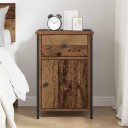  Nattbord Gammelt Tre 40x42x60 cm Konstruert Tre