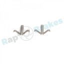 Tilbehørsett, skivebremse belegg RAP BRAKES R-U0372
