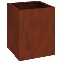  Hageblomsterpotte Rusten 50 x 32 x 40 cm Corten stål