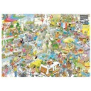 Jan van Haasteren The Holiday Fair Puslespill 1000 Brikker