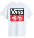 Vans T skjorte   OG Logo   Hvit   Vans   14 16 år 164 176   T skjorte
