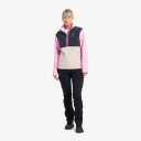 RevolutionRace Canyon Half zip Pile Fleece Dame Bright pink/India ink Størrelse:L   Dame > Overdeler > Fleece & midlayers