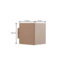 Lucande - Aaron LED Utendørs Vegglampe Beige