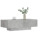 vidaXL Salongbord betonggrå 100x49,5x31 cm konstruert tre