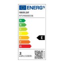 LED lyspære E14 G45 2,2W 270lm 6000K