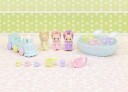 Sylvanian Families Badesett med Badekanin for Trillingene