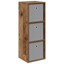  Serviesskap med skuff Gammelt tre 30,5 x 27 x 84,5 cm