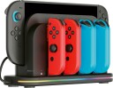 Nacon Switch 2 og kontrollere ladedokk
