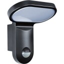 AOL vegglampe 17W 830 med Sensor 200° IP55 sort