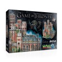Wrebbit 3D-Puslespill Game of Thrones Rød Keep