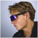 SKØR NOVA BLACK PURP Solbriller SK0067   Unisex   Plast
