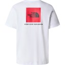 The North Face M Ss Box Nse Tee - White - XS