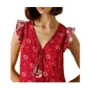 Pepe Jeans Dame Topper Rød L,