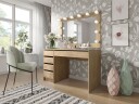 Harland Skrivebord 120 cm - lysebrun