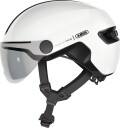 ABUS HUD Y ACE sykkelhjelm LED Shiny White