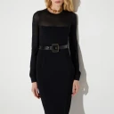 Elisabetta Franchi, Dame, Accessories, Svart, XL,