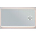 Loevschall Focus speil med lys 140x75 cm mirror
