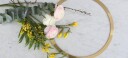 Cooee  Wreath Krans 40 cm Messing