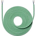 Nielsen Light stoffledning 4 meter zigzag grønn