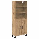  Høyskap Artisan Eik 69,5 x 34 x 180 cm Konstruert tre