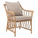 Bloomingville Belluce Loungestol Natur 2 stk