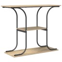  Konsollbord Sonoma eik 101 x 35 x 80.5 cm Konstruert tre
