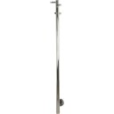 Kriss Uno Elektrisk Håndkletørker 910x30 mm, Poleret rustfrit stål