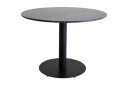 Spisebord Venture Home Admira spisebord 106 cm rundt marmor Black -