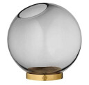 AYTM Globe vase small sort-messing