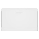 vidaXL Spisebord 140x80x75 cm Hvitt