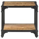 vidaXL Salongbord 40x40x36 cm grov heltre mango