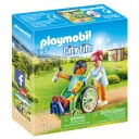 Playmobil City Life - Pasient i rullestol