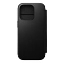Nomad Modern Leather Folio black iPhone 16 Pro