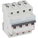 Legrand TX³ MCB automatsikring C6 3P+N 4M 10/10KA