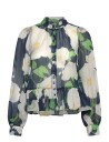 by Ti Mo Organza Shirt Navy XL